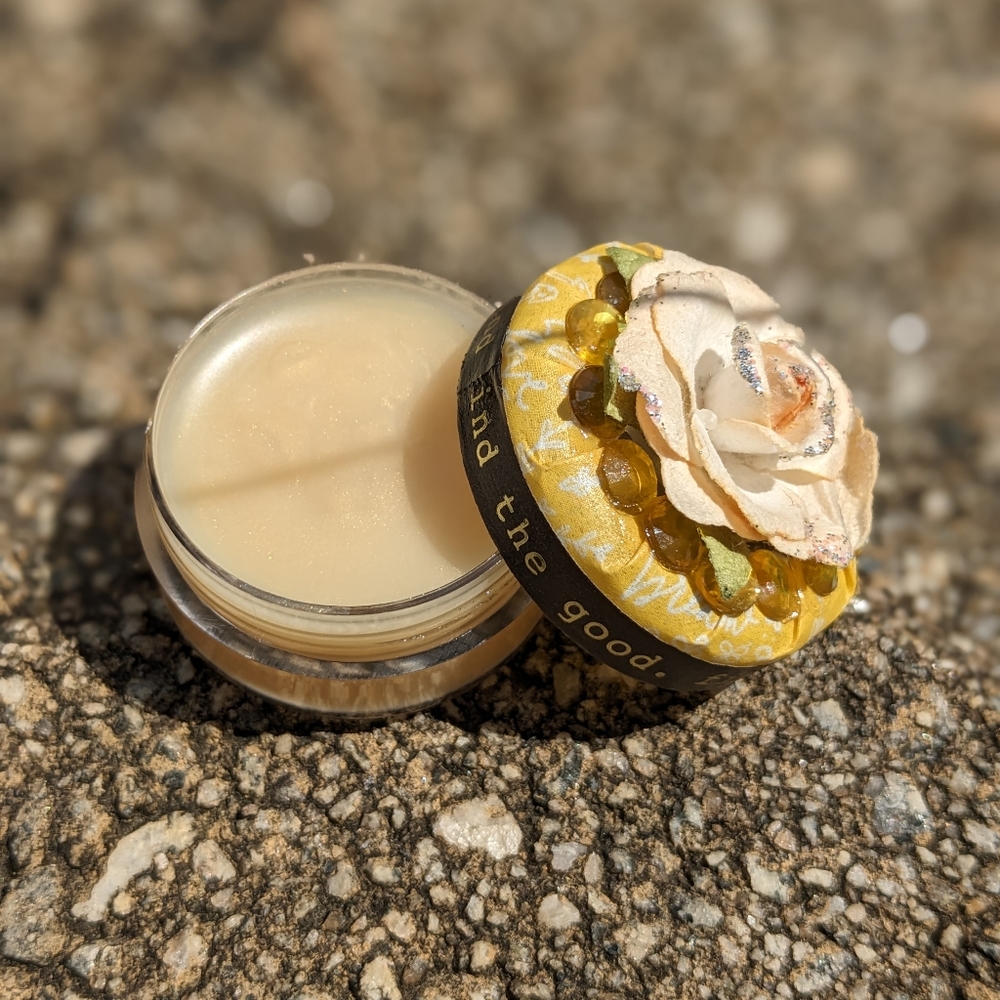 🆕 Organic Amber Romance Lip Balm